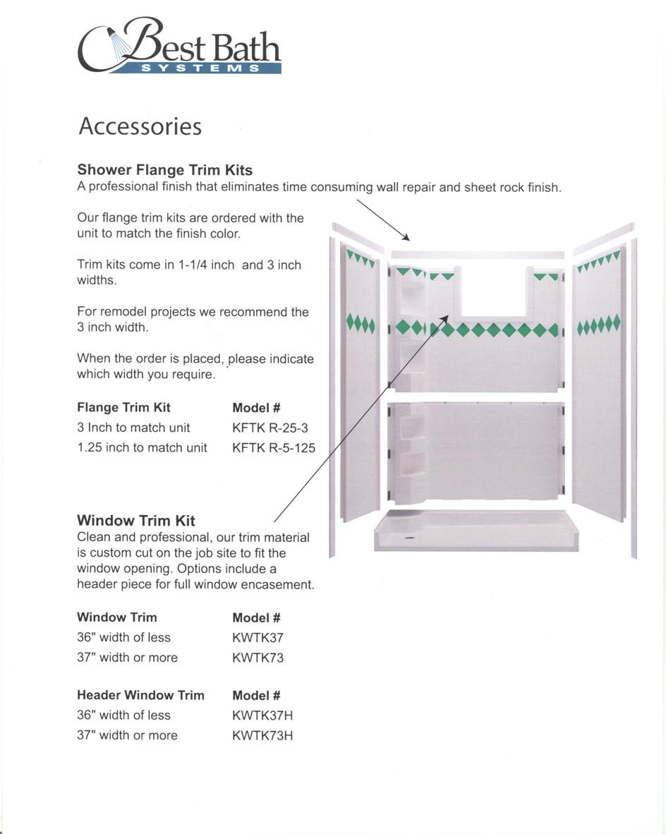 Flange Trim Kit For Handicap Showers CareProdx