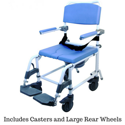 Shower Commode Wheelchair