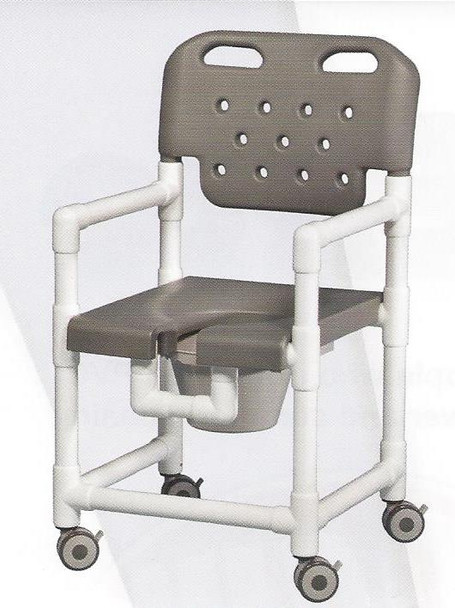 Elite Series Rolling Shower Commode Chair