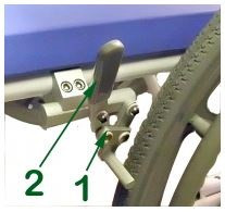 Rear  wheel brakes
