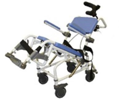 Petite or Pediatric Tilt Shower Commode Chair