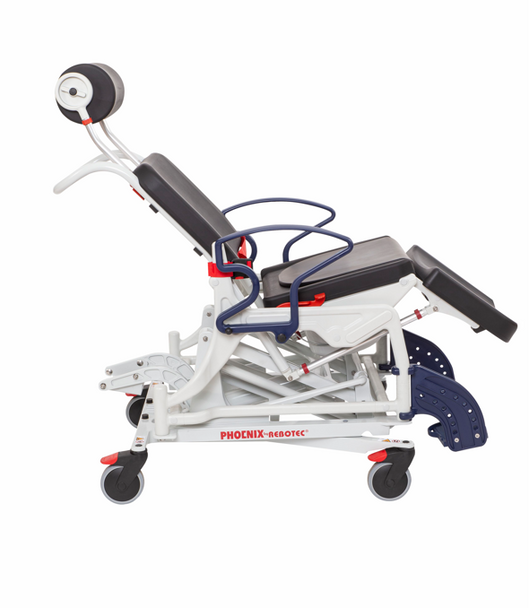 Phoenix Height Adjustable Electric Reclining Shower Chair