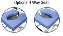 Optional 4 Way Rotatable seat