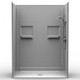 60 X 32 Multi-Piece Remodler Shower