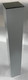 60" Square Aluminum Bollard Post
