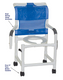 shower chair with drop arms rolling