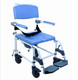 Padded Seat, Flip Up Arm Rests, Locking Casters