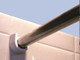 Shower Rod Kit With Rings And Brackets Heavy Duty
