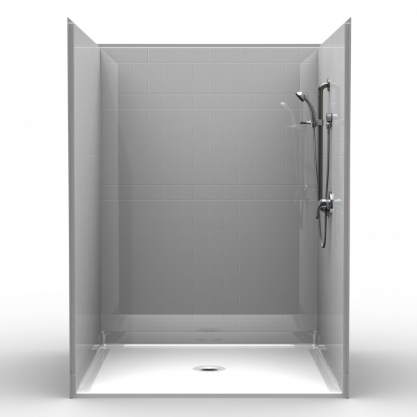 Roll In Ready Shower 60 X 60 CareProdx