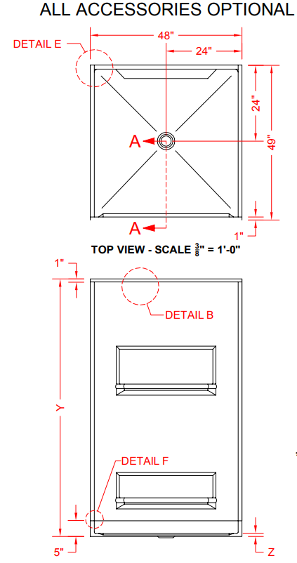 Buy Handicap Accessible Shower | Barrier Free Shower