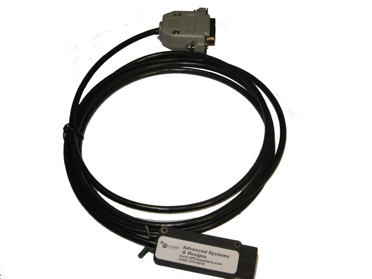 ASDQMS Digimatic Interface Cable for Omega DFG71 Series Force Gauge