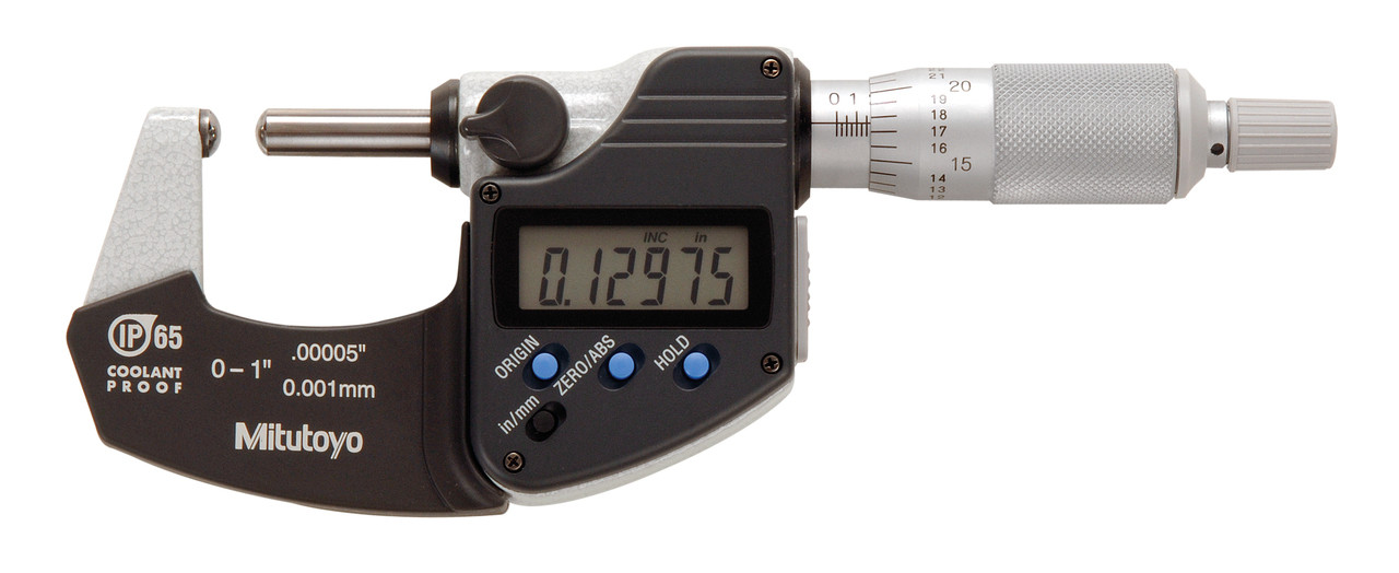 ASDQMS Mitutoyo 395-371-30 Spherical Face Tube Micrometer