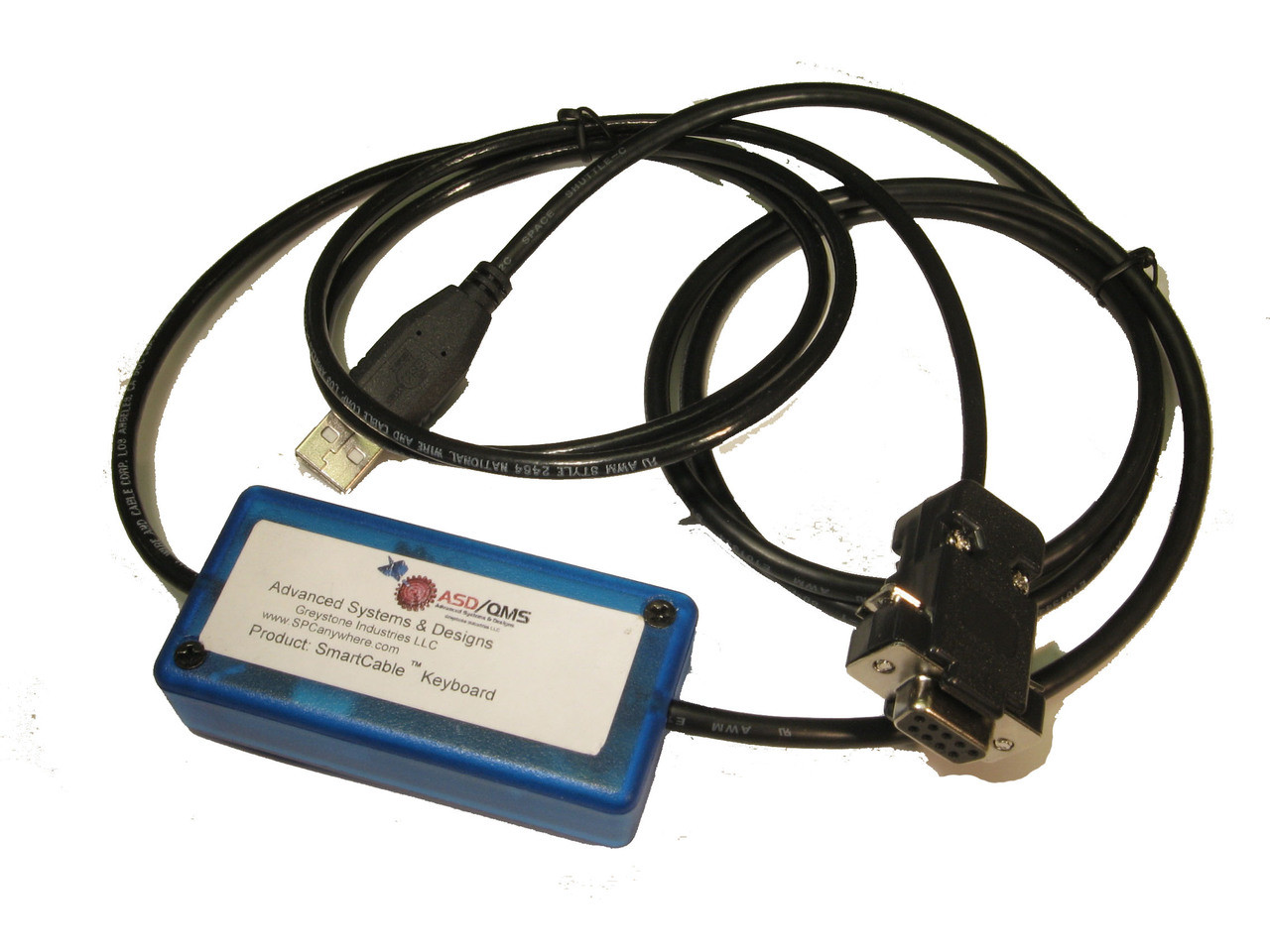 ASDQMS SmartCable USB with Keyboard Output for Starrett 776 Series Display