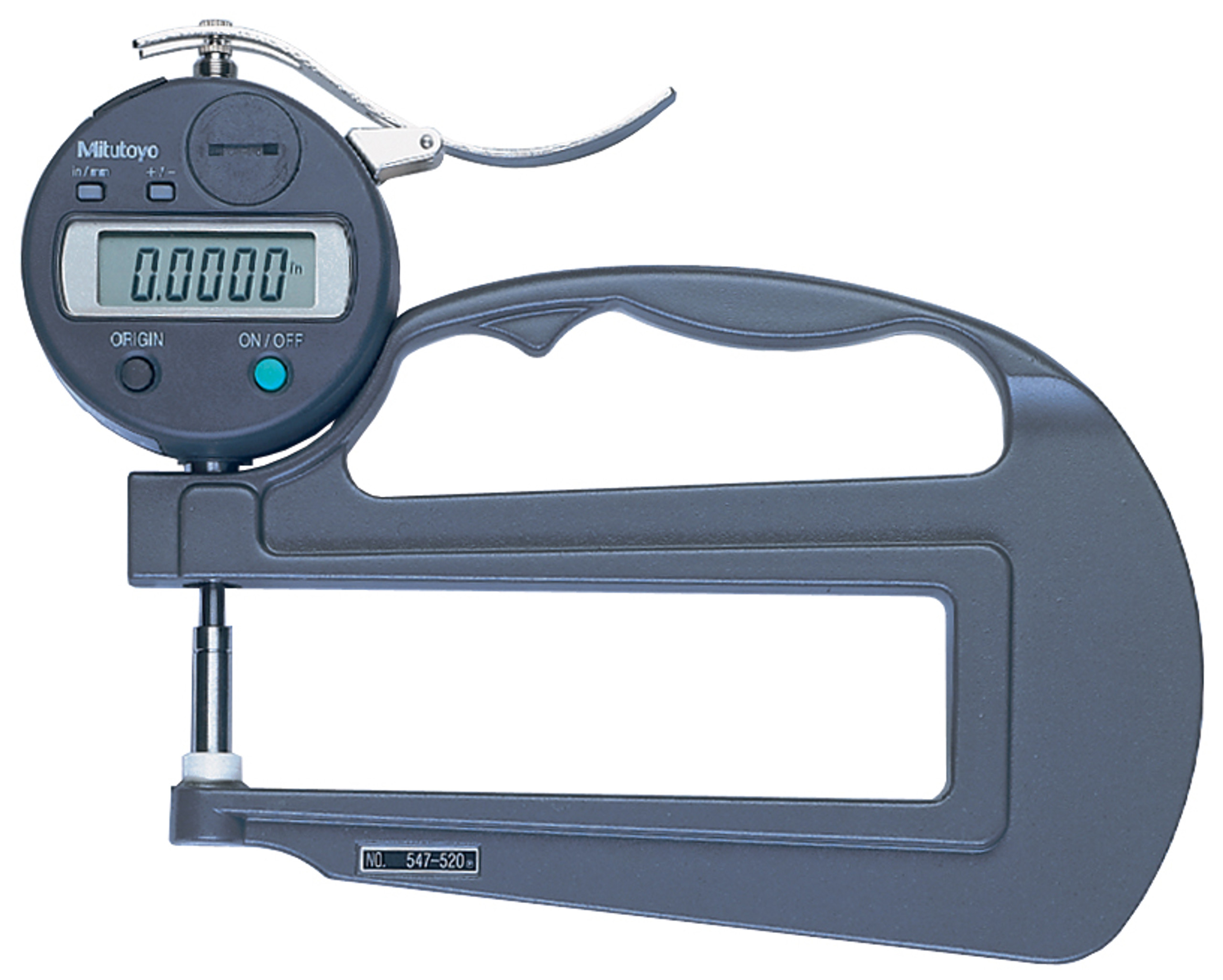 Mitutoyo 547 520s Ids Digimatic Thickness Gage With Spc Output