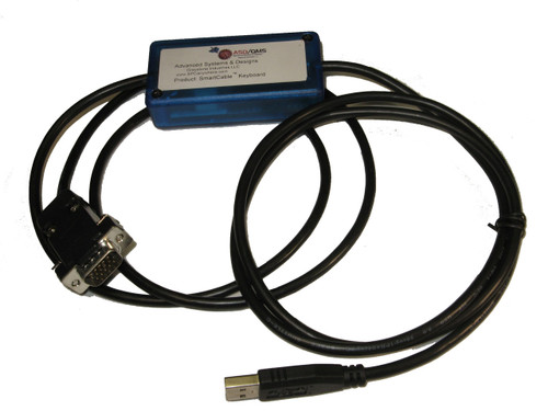 ASDQMS SmartCable™ Keyboard for Mark-10 Series 5 Digital Force Gauge