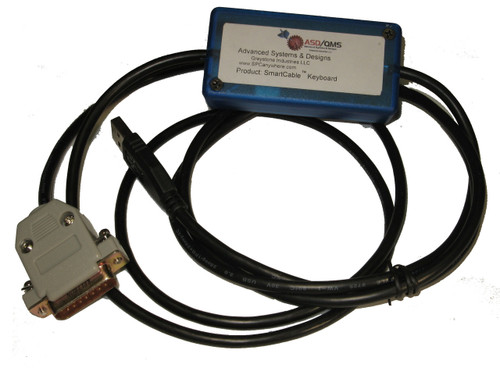 SmartCable™ Keyboard with Excel Output for Aalborg XFM Gas Flow Meter