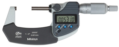 ASDQMS Mitutoyo 293-331-30 Coolant Proof IP65 Micrometer with Ratchet Stop