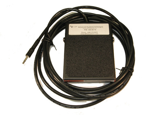 ASDQMS Industrial Footswitch with 10' cable