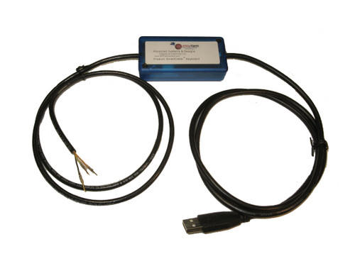 ASDQMS SmartCable USB with Excel Keyboard Output for Ohaus 3000 Series Indicator