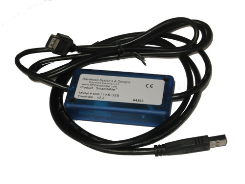 SmartCable USB gage interface with Keyboard Excel for Checkline