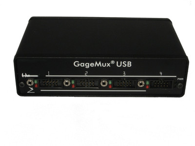 GageMux USB 4 Port Multiple Gage Interface