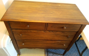 Vintage Wooden Bureau