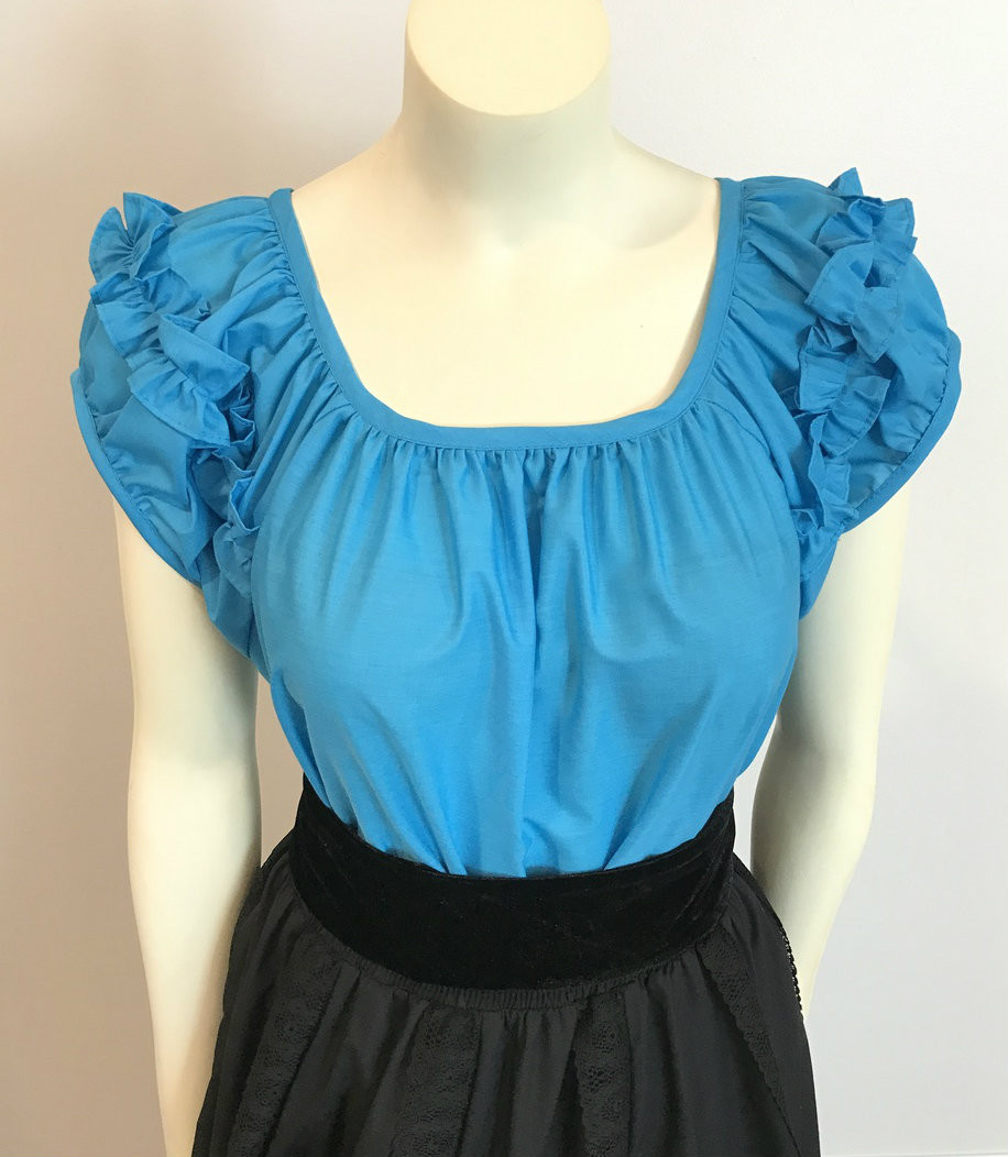 frilly vest tops