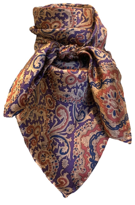 Paisley Plum and Maroon