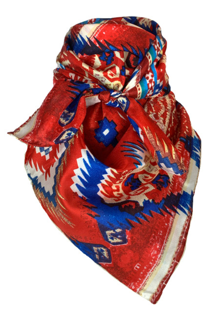 Aztec Red and Blue