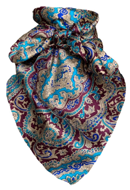 Paisley Red and Gold 