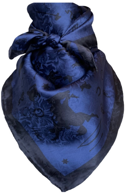 Cowboy Silhouette - Navy