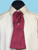 Paisley Puff Tie - Red