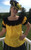Fiesta Blouse - Yellow/Black