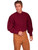 Scully Pleated Front Pullover Shirt Burgundy