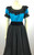 Fiesta Blouse - Turquoise/Black