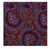 Calico Red and Blue Paisley 
