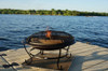 Deck Protect 12 inch by 12 inch Fire Pit Pad and Rack 7
