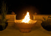 Fire Pit Art Manta Ray 36" Natural Gas or Propane Fire Pit 1