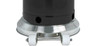 TFPS Patio Heaters 87" Two Tone Outdoor Patio Heater with Table Black & Stainless Steel - HLDS01-SSBLT Patio Heater The Fire Pit Store