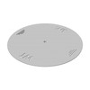 Warming Trends Custom 12 -17 inch - 1/8 inch Aluminum Plate for Cross Fire Gas Burner Round