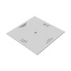 Warming Trends Custom 31 - 35 inch - 1/8 inch Aluminum Plate for Cross Fire Gas Burner  Square