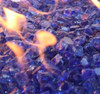 1/2 inch Cobalt Classic Fire Glass 3