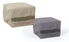 Square Fire Pit Cover - Durable Khaki or Charcoal - 30 inches x 30 inches x 18 inches