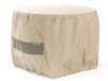 Round Fire Pit Cover - Durable Khaki or Charcoal - 48 inches x 25 inches 4