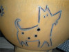 Fire Pit Art 36" Funky Dog - Natural Gas or LP Gas Fire Pit - FDGAS Fire Pits The Fire Pit Store