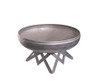 Ohio Flame Liberty 48" Diameter Angular Base Fire Pit Natural Steel - OF48LTY_AB Fire Pits The Fire Pit Store