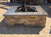 Ready to Finish Warming Trends DIY Fire Pit Kit 350K 72 inches x 72 inches Square - Natural Gas or LP - FS7272-OCT350 Fire Pits The Fire Pit Store