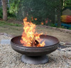 Ohio Flame Patriot 30" Diameter Fire Pit Natural Steel - OF30FPNSF Fire Pits The Fire Pit Store