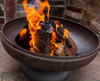 Ohio Flame Patriot 30" Diameter Fire Pit Natural Steel - OF30FPNSF Fire Pits The Fire Pit Store