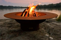 Fire Pit Art Magnum 54" Fire Pit With Cover 1